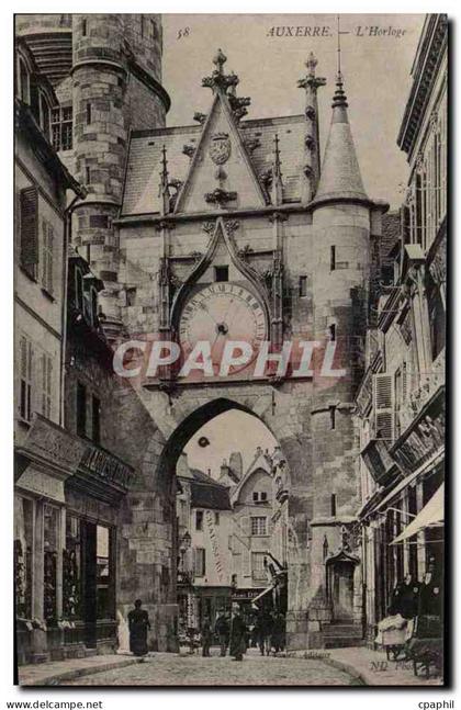 Auxerre - L'Horloge - CPA