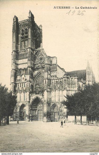 CPA Auxerre La Cathedrale