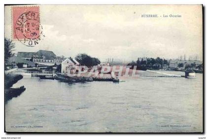 CPA Auxerre les Ocreries