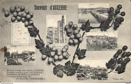 CPA Souvenir Auxerre