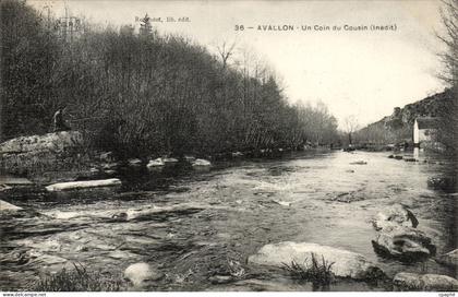 CPA Avallon Un coin du cousin