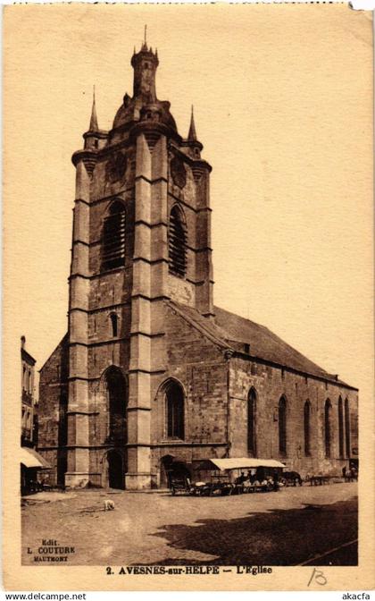 CPA AVESNES-sur-HELPE - L'Église (513264)