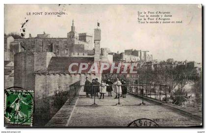 CPA Avignon Le pont