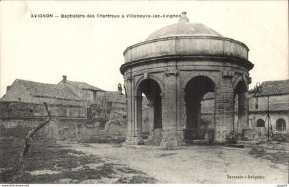 Avignon CPA Baptistere des Chartreux a Villeneuve lez Avignon