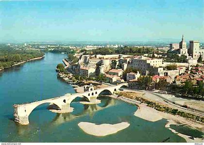 Carte Postale - 84 - Avignon - Vue aérienne du Pont St-Bénézet et du Petit Palais - Carte Neuve - CPM - Voir Scans Recto