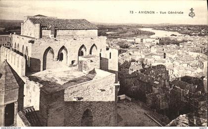 CPA Avignon Vue Generale
