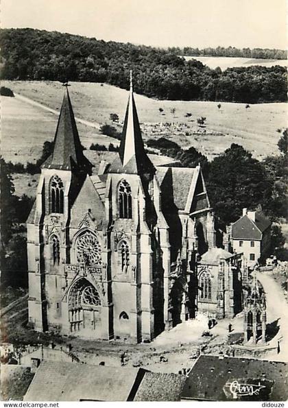 Carte Postale - 55 - Avioth - La Basilique - Vue aérienne - Mention Photographie véritable - Carte dentelée - CPSM grand