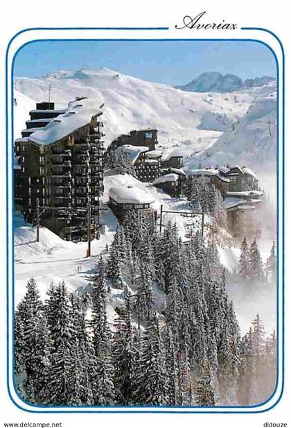 Carte Postale - 74 - Avoriaz - Echappée sur la Station - Hiver - Neige - CPM - Voir Scans Recto-Verso - Poscard - Carta