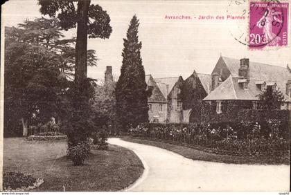CPA Avranches jardin des plantes