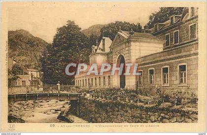 CPA Ax les Thermes L'Etablissement du Teich