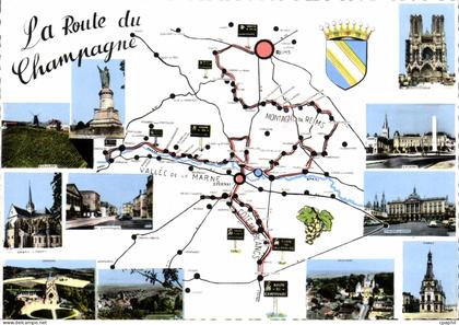 CPSM La Route Du Champagne