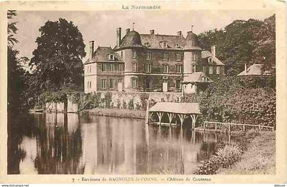 Carte Postale Ancienne - 61 - Bagnoles de l'Orne - Château de Couterne aux environs de Bagnoles de l'Orne - CPA - Voir S
