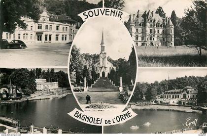 CPM SOUVENIR BAGNOLES DE L'ORNE