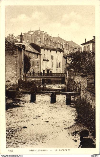 CPA Bains les Bains Le Bagnerot