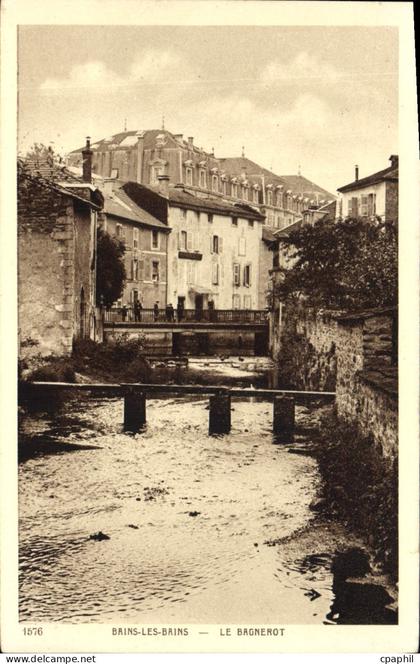 CPA Bains les Bains Le Bagnerot