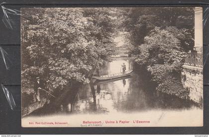 91 - BALLANCOURT SUR ESSONNE - Usine à Papier - L' Essonne