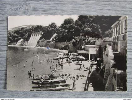 Cpa Bandol (83) plage Rénécros