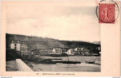 CPA  Carte Postale France  Banyuls sur Mer  Le Fontaulet 1907 VM104720ok