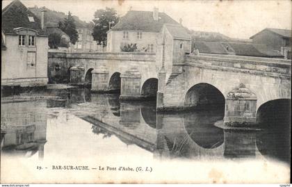 Bar sur Aube - Le Pont d'Aube - CPA
