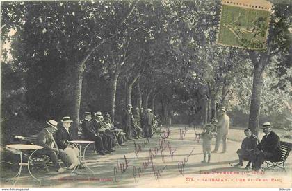 31 - Barbazan - Une allée du parc - Animée - Correspondance - CPA - Voir Scans Recto-Verso