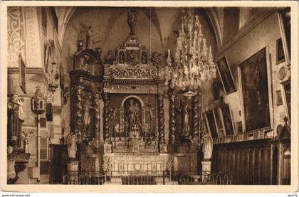 CPA BARGEMON Nef Principale de la Chapelle - Notre-Dame De Montaigu (1112445)