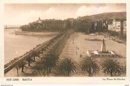 CPA Bastia La Place St Nicolas