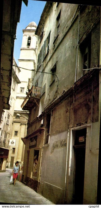 CPSM Bastia Une Vieille Rue