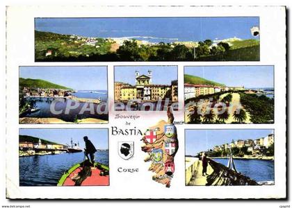 CPSM Souvenir de Bastia