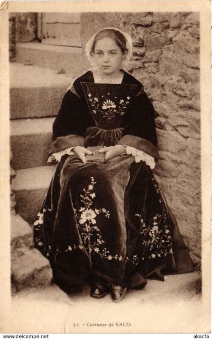 CPA Costume de BAUD (293814)