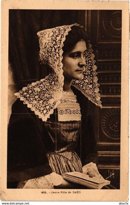 CPA Jeune fille de BAUD (205596)
