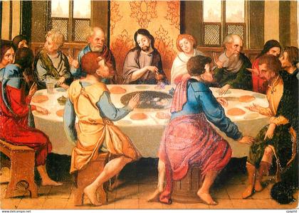 CPM Abbaye de Baume les Messieurs XIe XIVe siecle Le retable retaure de l'Eglise Abbatiale