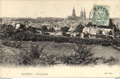 CPA Bayeux Vue Generale