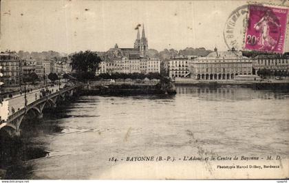 CPA Bayonne L Adour et le Centre de Bayonne