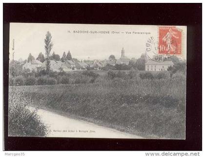61 bazoches sur hoene vue panoramique édit. maillaut lormois n° 11