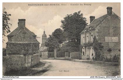 AYZP8-0859-61 - BAZOCHES-SUR-HOENE - Entrée du bourg