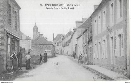 BAZOCHES sur HOENE: Grande Rue- Partie Ouest - 7 Lormoie (non renouvelable - offre inférieure refusée)