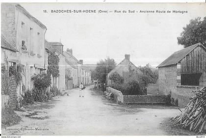 BAZOCHES sur HOENE: rue du Sud - ancienne route de Mortagne - 16 Lormois (non renouvelable - offre inférieure refusée)