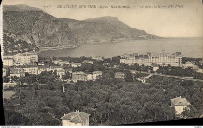 CPA Beaulieu Sur Mer Vue Generale