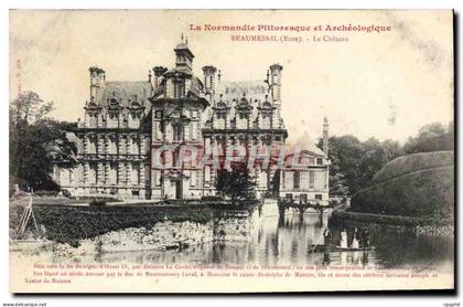 CPA Beaumesnil Le Chateau