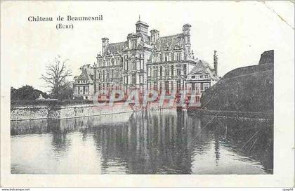 CPA Chateau de Beaumesnil Eure