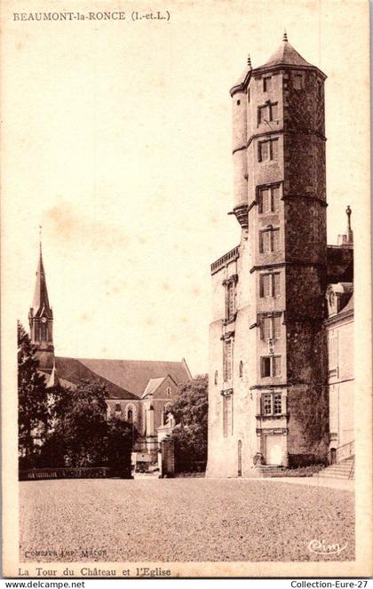 (21/04/26) 37-CPA BEAUMONT LA RONCE