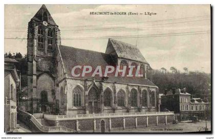 CPA Beaumont Le Roger L'Eglise