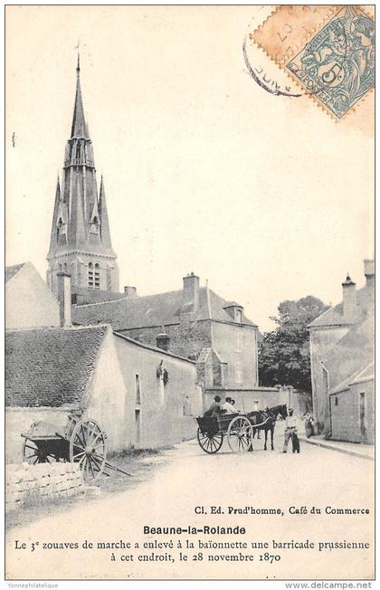 45 - LOIRET / Beaune la Rolande -