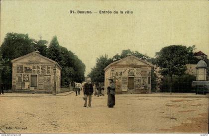 Beaune CPA Entree de la ville