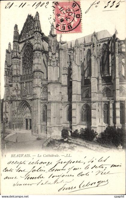CPA Beauvais La Cathedrale
