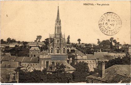 CPA Beauval vue generale (1503194)