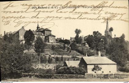 CPA Becherel La Communaute Vue Prise du Lac