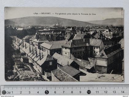 I122256 Cartolina Francia - Belfort - Vue générale Terrasse du Lion