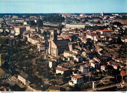 CPM Le Limousin Touristique En Avion au Dessus de Bellac