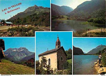 Carte Postale - 74 - Bellevaux - Le Lac de Vallon - Multivues - CPM - Voir Scans Recto-Verso - Poscard - Carta Postal -
